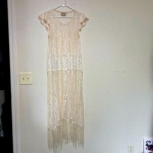 Free People gorgeous lace overlay